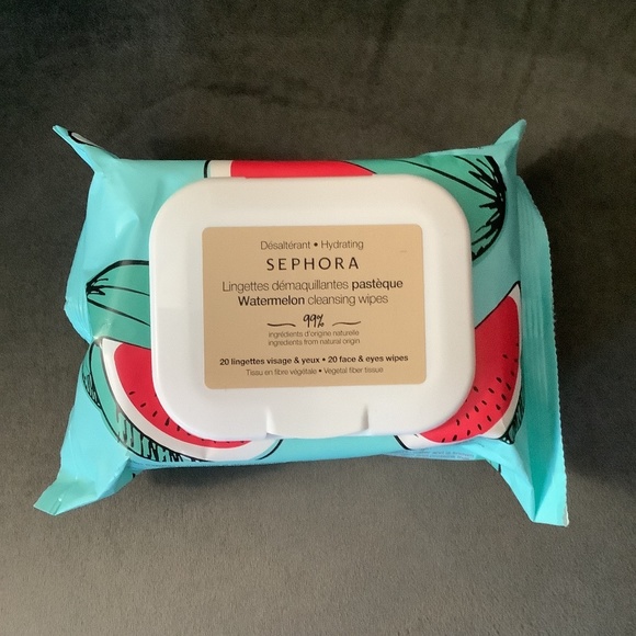 Other - Sephora Watermelon Cleansing Hydrating Wipes 20 lingettes